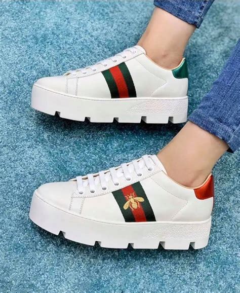 gucci running shoes with floers|gucci running shoes women.